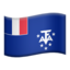 Download Flag: French Southern and Antarctic Lands emoji, Apple style