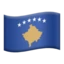 Flag: Kosovo emoji, Apple design