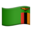 Download Flag: Zambia emoji, Apple style