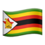 Download Flag: Zimbabwe emoji, Apple style