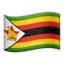 Flag: Zimbabwe emoji, Apple design