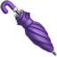 Closed Umbrella emoji, Apple design
