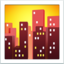 Cityscape at Dusk emoji, Apple design