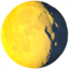Waning Gibbous Moon emoji, Apple design