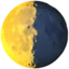 Last Quarter Moon emoji on iPhone