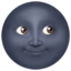 New Moon Face emoji, Apple design