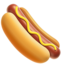 Hot Dog emoji PNG