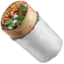 Burrito emoji on iPhone