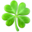 Four Leaf Clover emoji, Apple design