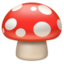 Mushroom emoji, Apple design