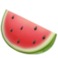 Watermelon emoji, Apple design