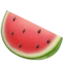 Watermelon emoji on iPhone