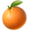 Tangerine emoji, Apple design