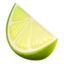 Lime emoji on iPhone