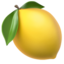 Lemon emoji, Apple design