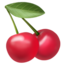 Cherries emoji, Apple design