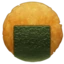 Rice Cracker emoji on iPhone