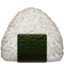 Rice Ball emoji, Apple design