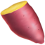 Roasted Sweet Potato emoji, Apple design