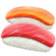 Sushi emoji, Apple design