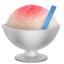 Shaved Ice emoji, Apple design