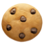 Cookie emoji, Apple design