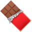 Chocolate Bar emoji, Apple design