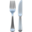 Download Fork and Knife emoji, Apple style