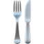 Fork and Knife emoji, Apple design