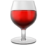 Wine Glass emoji, Apple design