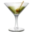 Cocktail Glass emoji, Apple design