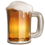 Beer Mug emoji, Apple design