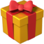 Wrapped Gift emoji, Apple design