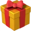 Wrapped Gift emoji on iPhone