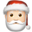 Santa Claus, Light skin tone
