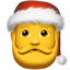 Santa Claus emoji, Apple design