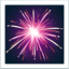 Fireworks emoji, Apple design