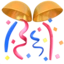Confetti Ball emoji on iPhone
