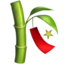 Tanabata Tree emoji on iPhone