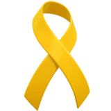 Reminder Ribbon emoji on iPhone