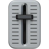 Level Slider emoji on Apple