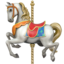 Download Carousel Horse emoji, Apple style