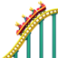 Roller Coaster emoji, Apple design