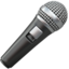 Microphone emoji PNG