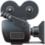 Movie Camera emoji on iPhone