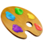 Artist Palette emoji PNG