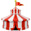 Circus Tent emoji, Apple design
