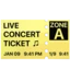Ticket emoji on iPhone
