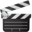 Clapper Board emoji PNG