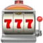 Slot Machine emoji on iPhone